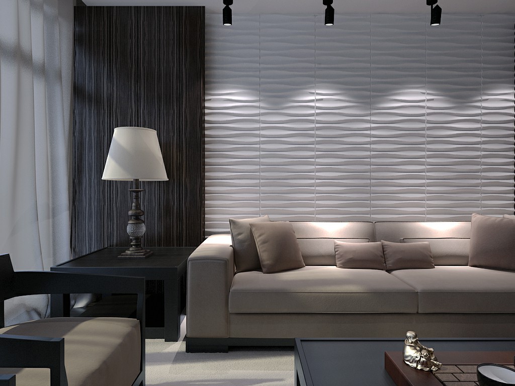 laguna -3D wall panel