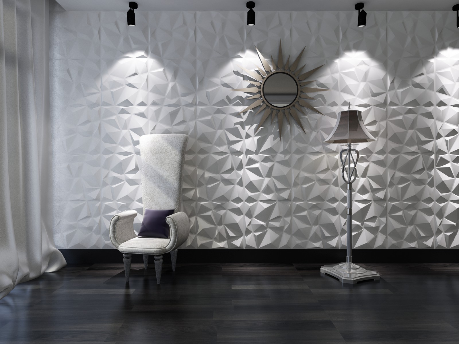 laguna -3D wall panel