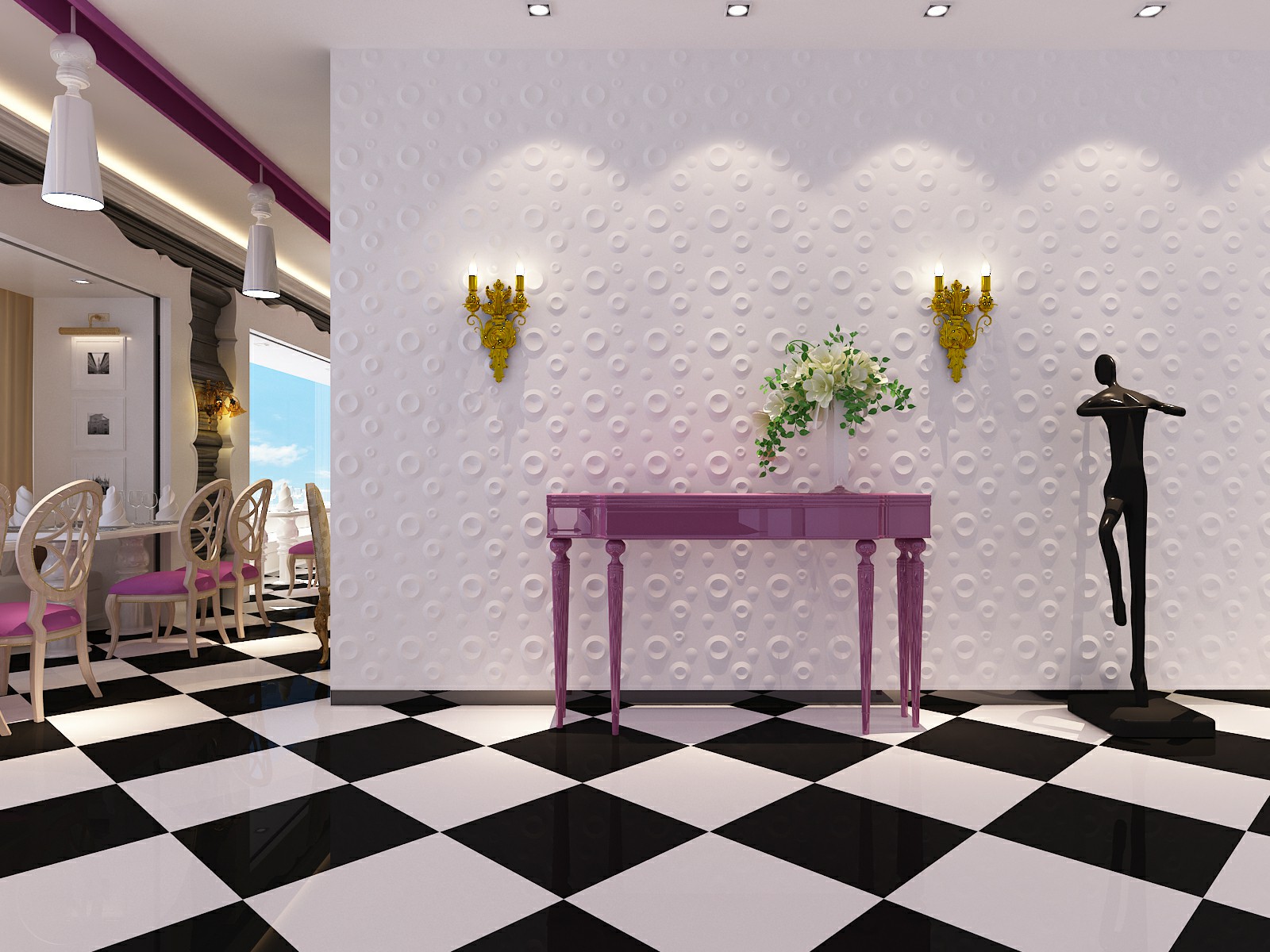 laguna -3D wall panel