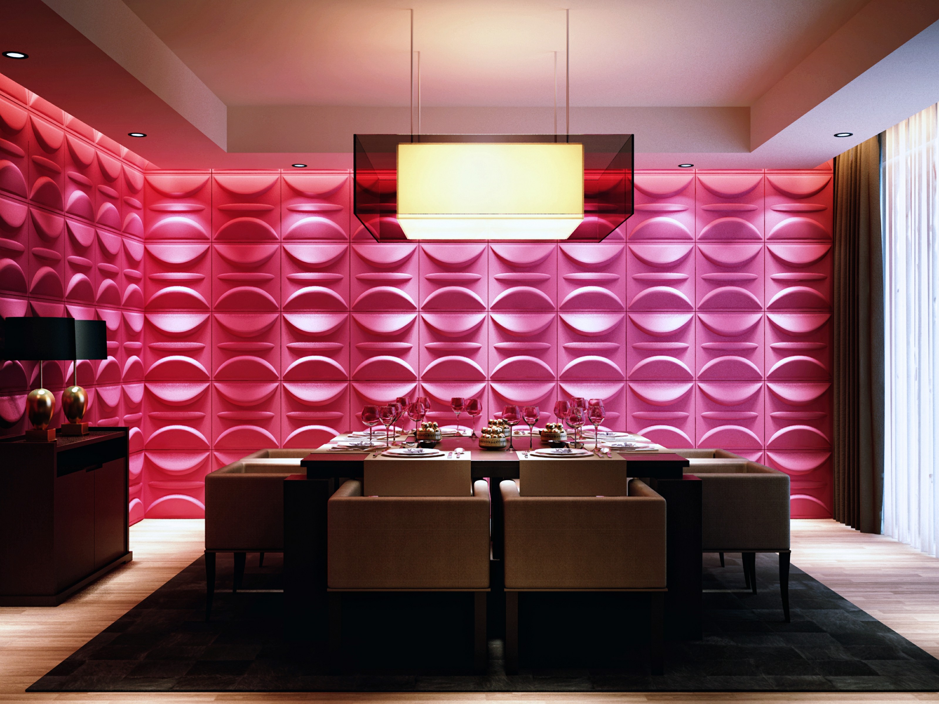 laguna -3D wall panel